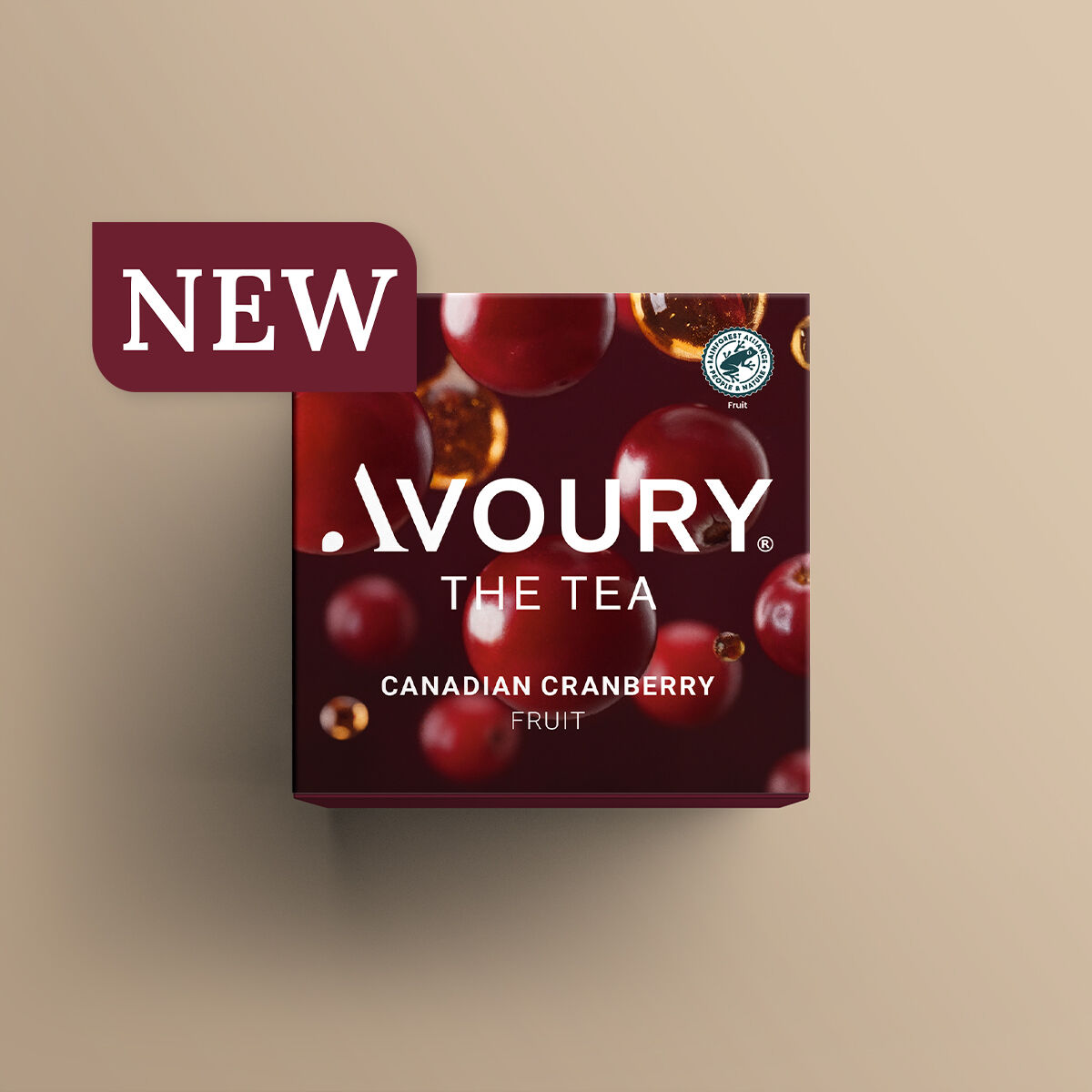 Avoury Canadian Cranberry tea box